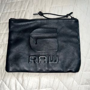 G-Star Raw leather Clutch